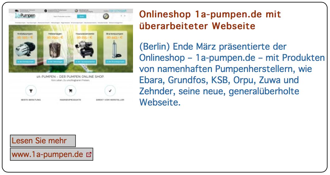 1a-pumpen auf pumpede.de