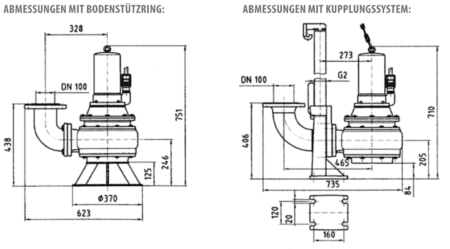 Zehnder ZF 80 Maße