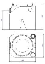 Zehnder Fettabscheider Mobil NS 0,5 – Bild 2