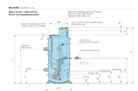 Baumaße1 SKB 69 45 1