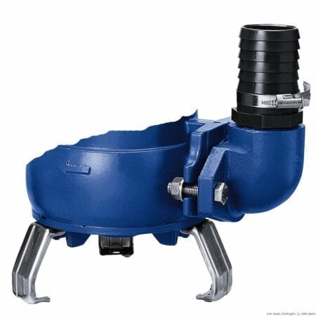 Tauchpumpe für Wasser - 230V - 225 l/min - 0,8 bar - 1 1/4 IG -  Antriebswelle a, 464,20 €