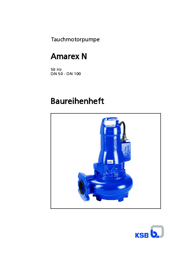 KSB Amarex N F 50-220/032 YL G-140 Für €2.646,00 » 1A-Pumpen