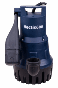 Zehnder Tauchpumpe Vectis 600 mit 10 m Anschlusskabel und Schwimmerschalter
