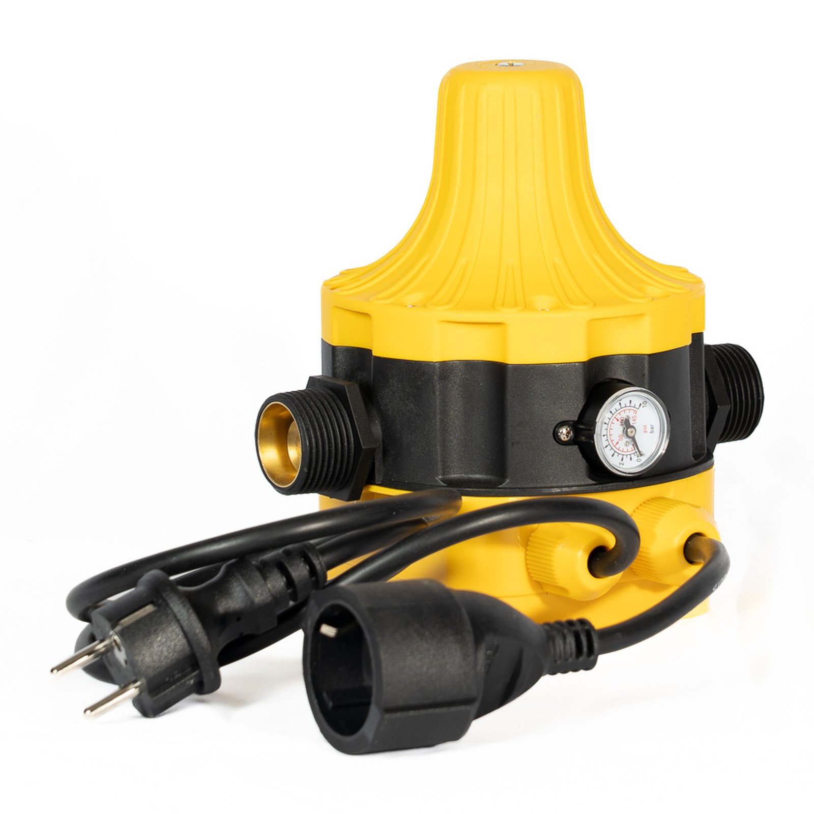 ZTREAM Pumpensteuerung mit Manometer, Netzkabel und Kupplung ZTREAM Pumpensteuerung mit Manometer, Netzkabel und Kupplung