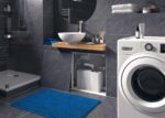 Einbaubeispiel Zehnder VersaLift im Kellerbad